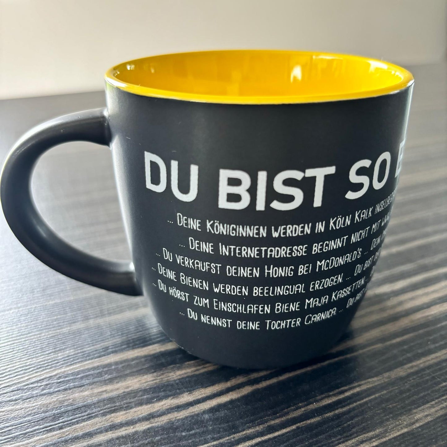 PSK Tasse mit Imkerwitzen - Edition 1