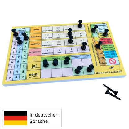 Pin-Stock-Karte (inkl. Pins und Schrauben)