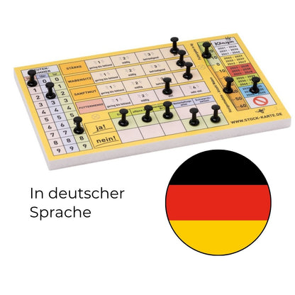 Pin stock card (including pins and screws)