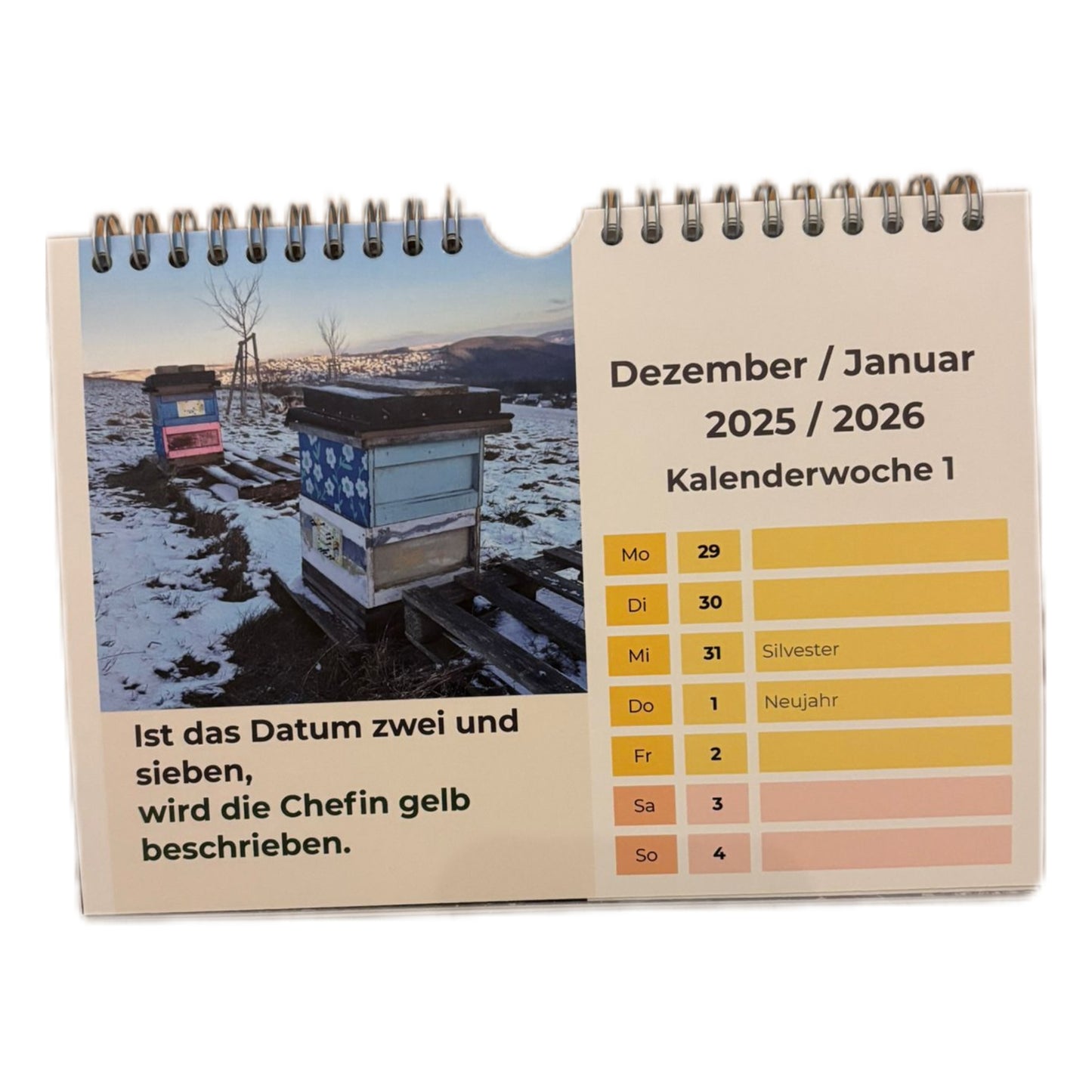 Imker-Wochenkalender 2026