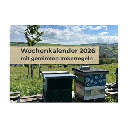Imker-Wochenkalender 2026