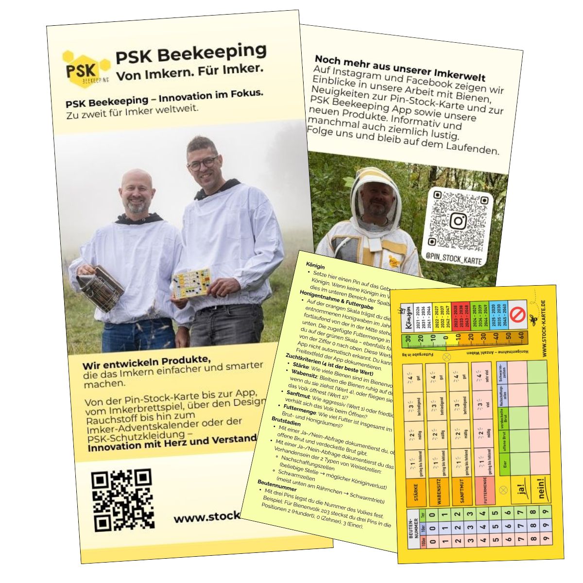 PSK Produktflyer – Ideal für Imkervereine und Schulungen