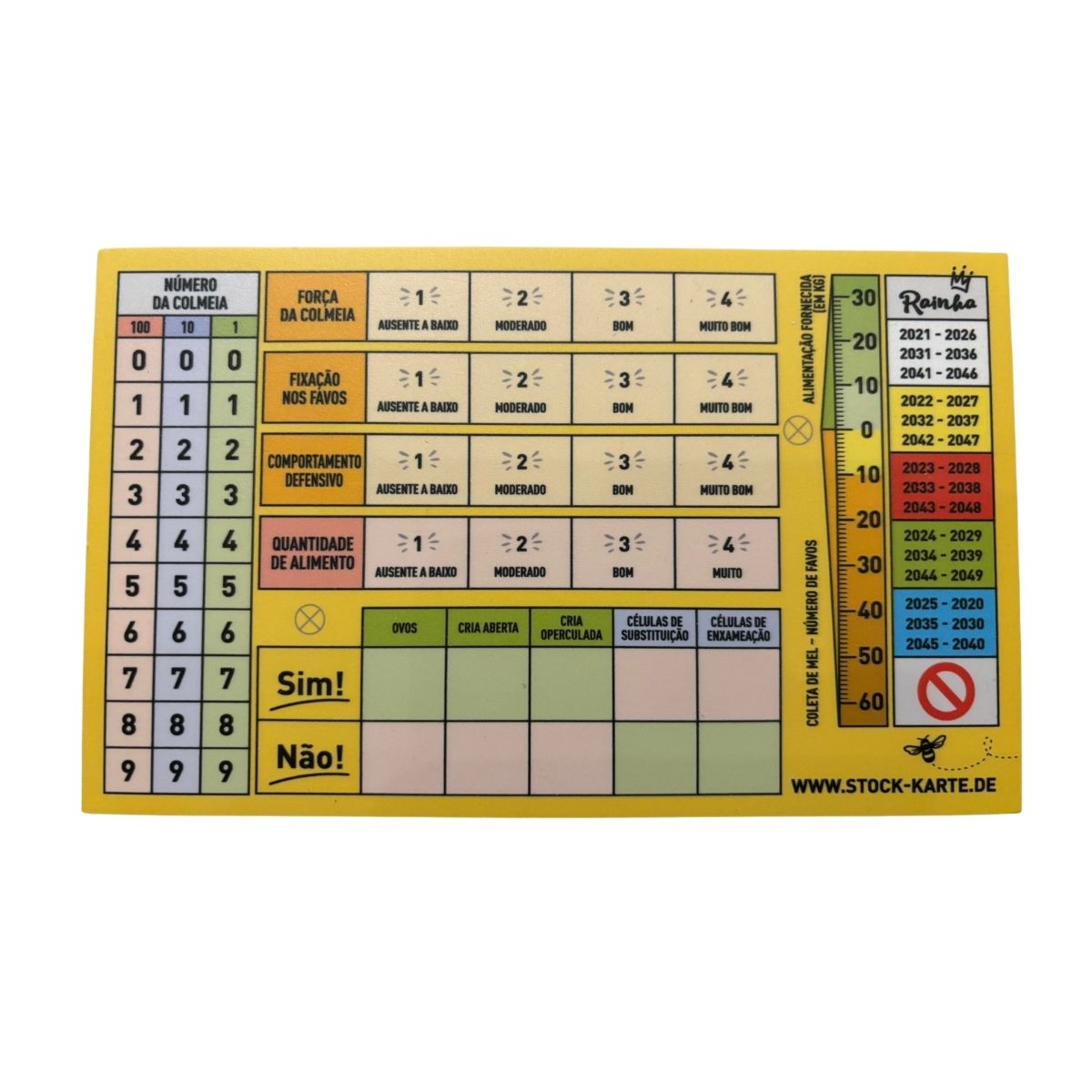 Pin-Stock-Karte (inkl. Pins und Schrauben)