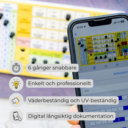 Pin-Stock-Karte (inkl. Pins und Schrauben)