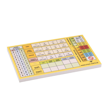 Pin stock card (including pins and screws)